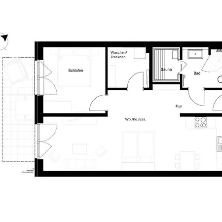 Herz Von 2 Mit Garten Und Sauna Apartment Kellenhusen